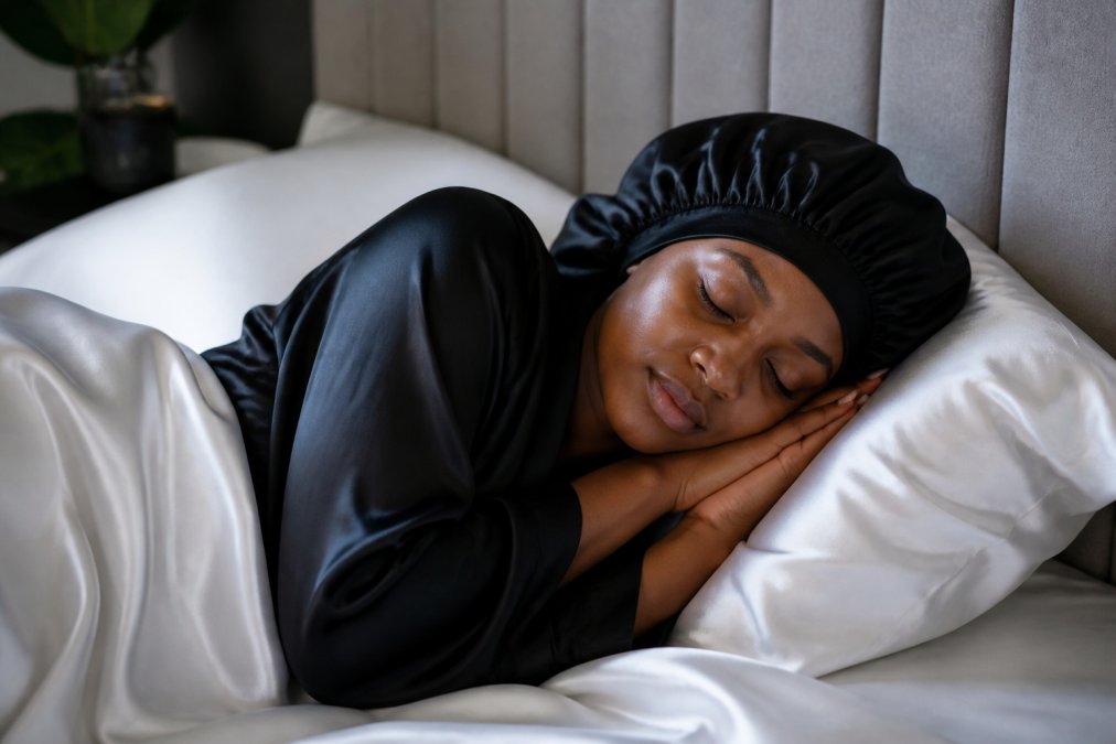 How to Keep a Silk Bonnet On All Night