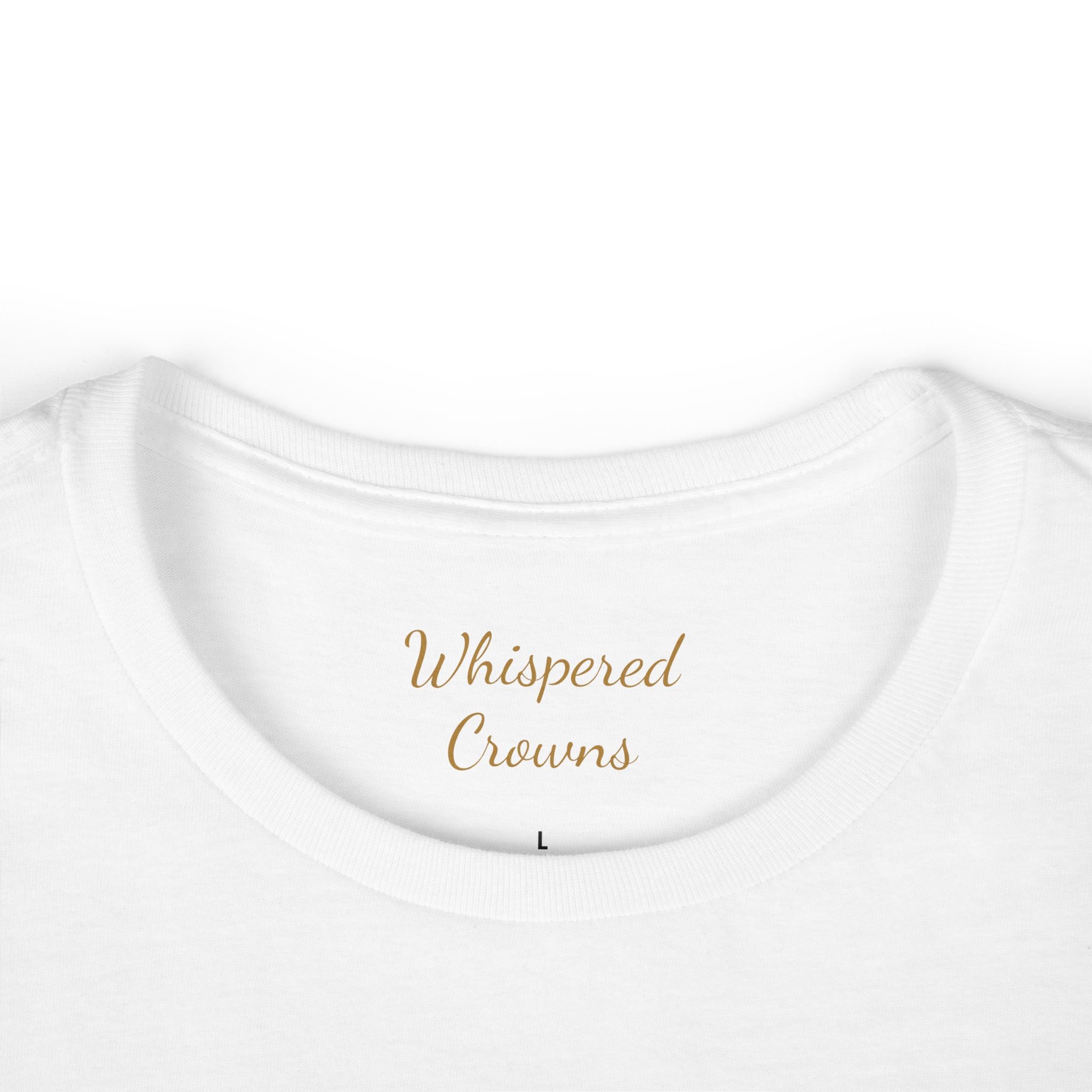 'Crowned & Called' Women's Softstyle Tee - Perfect Gift for Queens, Empowerment Gift, Inspirational Apparel, Birthday Gift, Self-Love Shirt