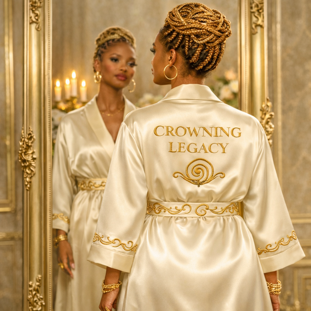 The Royal Wrap™ — Luxury Mulberry Silk Robe