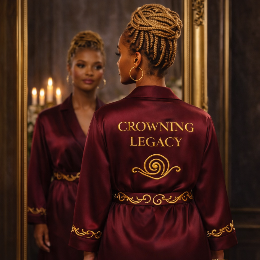 The Royal Wrap™ — Luxury Mulberry Silk Robe